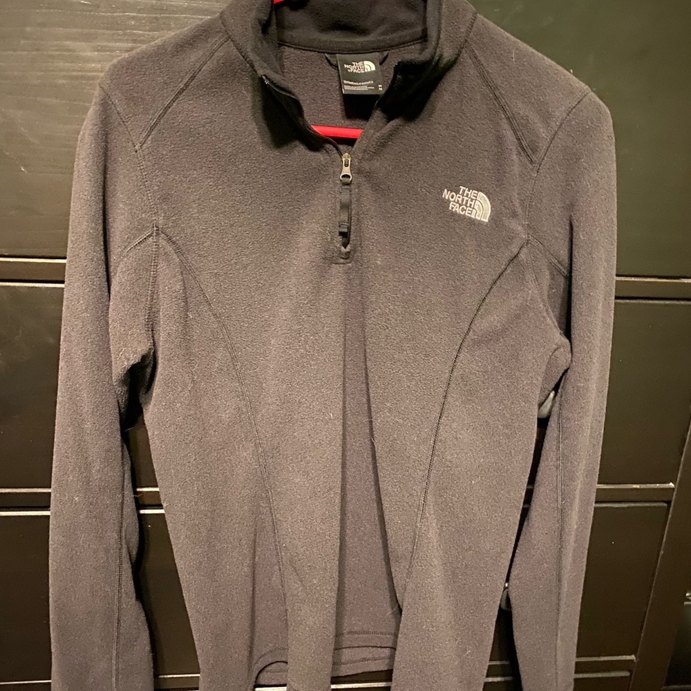 Black Northface Fleece Pullover